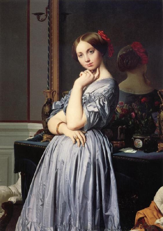 Jean-Auguste Dominique Ingres The comtesse d'haussonville oil painting image